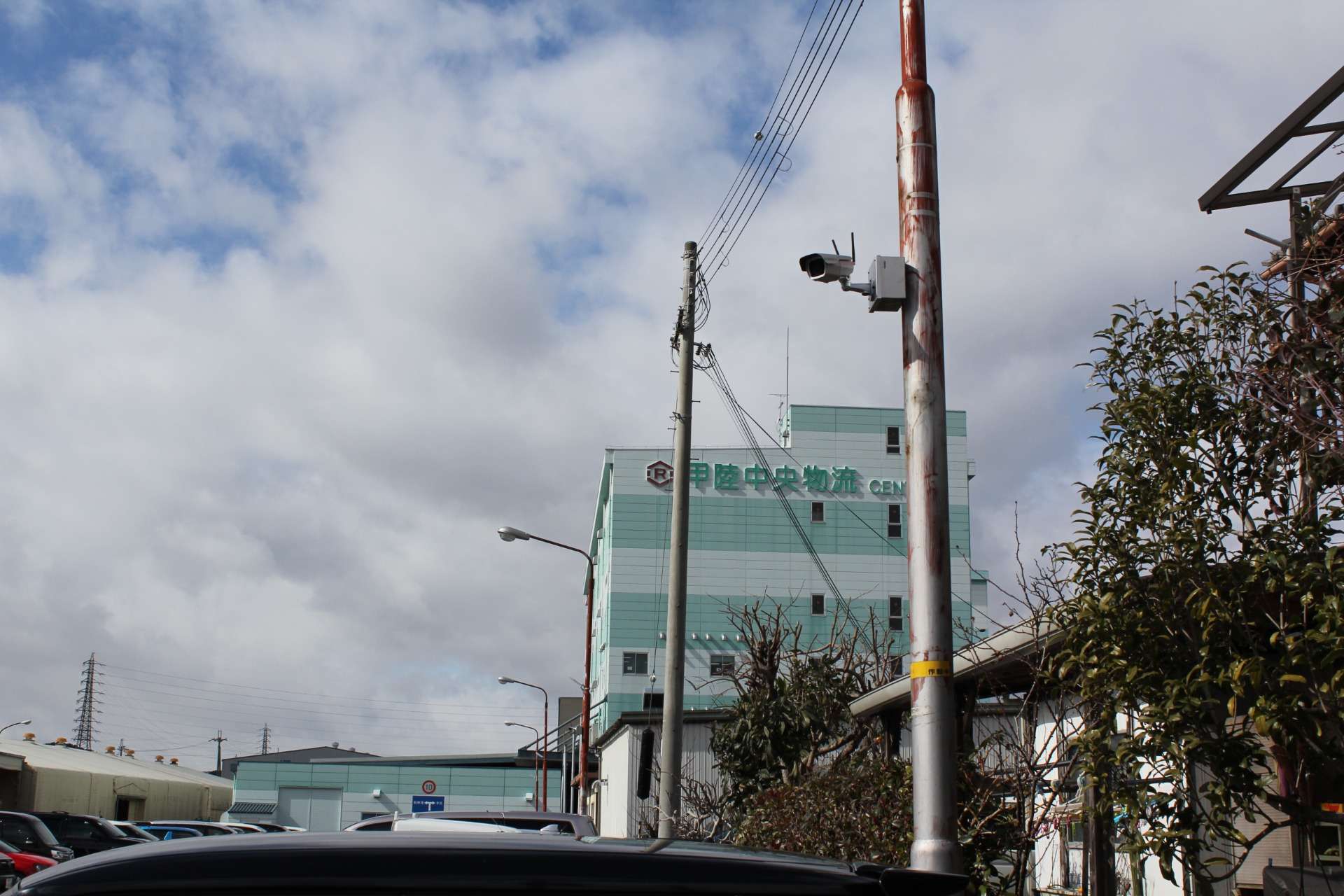 AIカメラによる車両認識